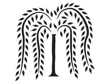 Primitive Willow Tree Clipart