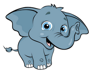 Elephant Clip Art Black And White - Free Clipart ...