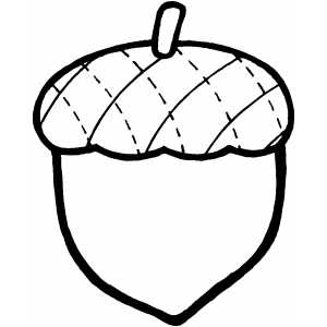 Acorn Drawing - ClipArt Best