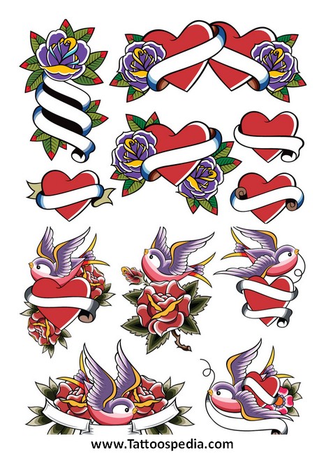 Name Heart Tattoos Designs 9 - Tattoospedia