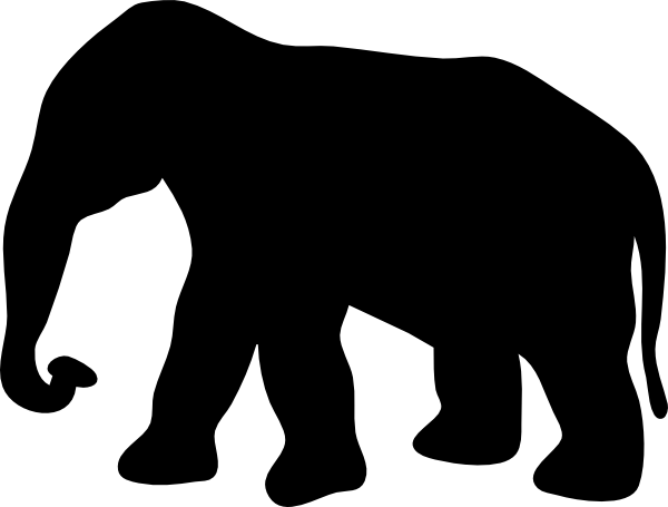 Elephant Outline - Clipartion.com