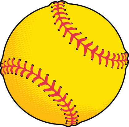 Softball Clip Art, Vector Images & Illustrations