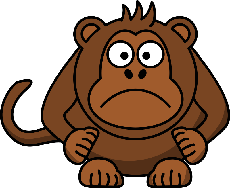Angry Monkey Cartoon - ClipArt Best