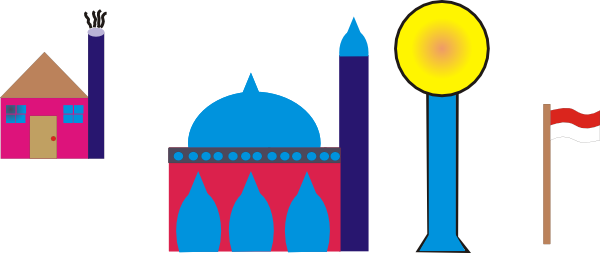 Islamic Temple Clip Art - vector clip art online ...