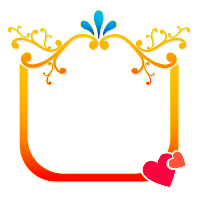 Stylized Vector Frame PNG Image - WOWPNG