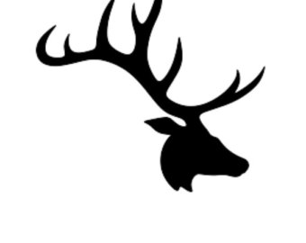 Handmade antler stencil – Etsy