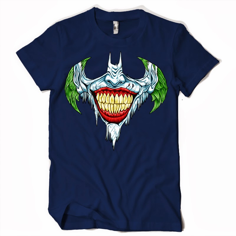 Batman Joker Logo | DTG Designs for T-Shirts