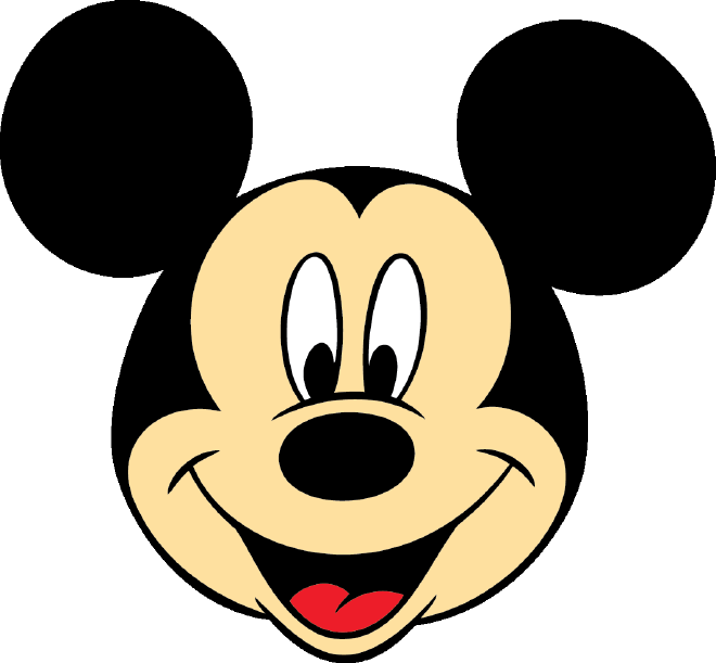 Mickey mouse head clipart free