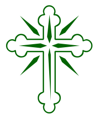 Christmas cross transparent clipart