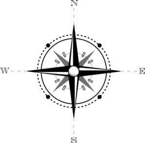 Free clipart map compass