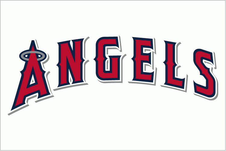 Anaheim Angels Wordmark Logo - American League (AL) - Chris ...