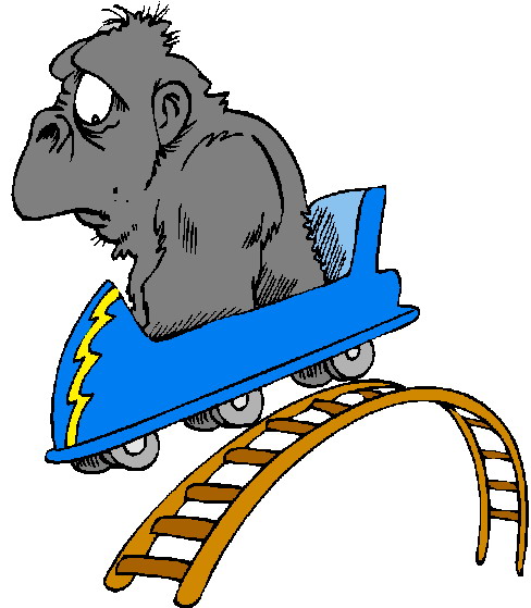 Clip Art - Clip art rollercoaster 801246