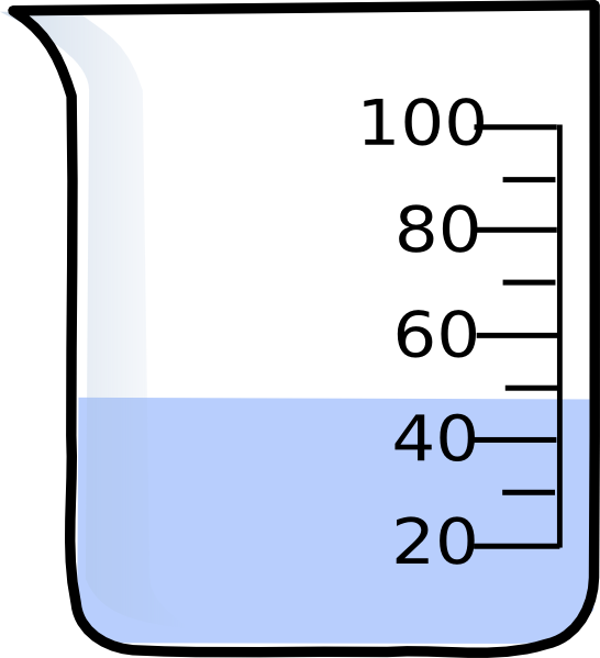 Beaker With Liquid clip art - vector clip art online, royalty free ...