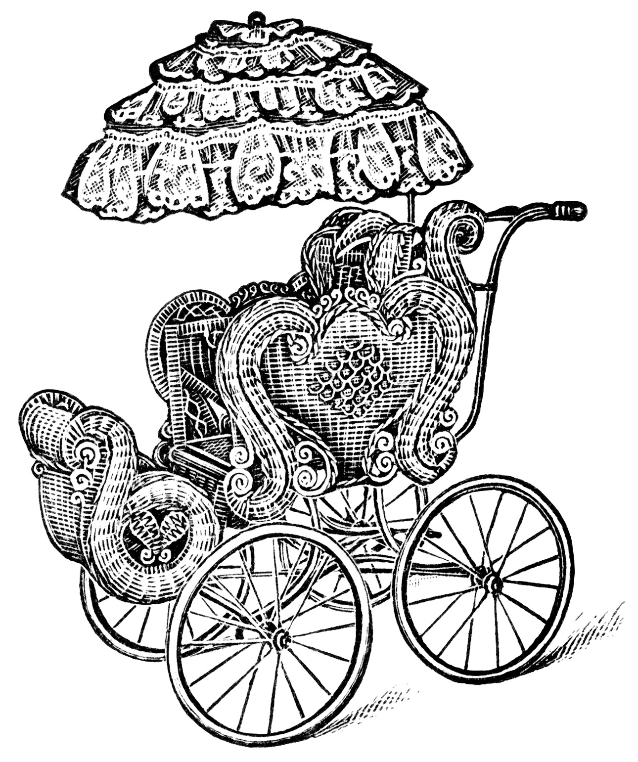 Free Vintage Image Crescent Bicycle Advertisement and Clip Art ...