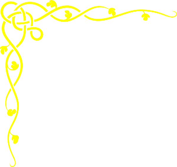 Yellow Border clip art - vector clip art online, royalty free ...