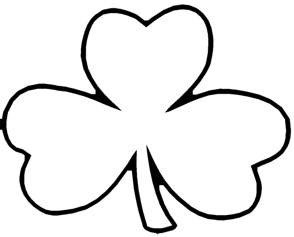 Shamrock Coloring Page | Hagio Graphic