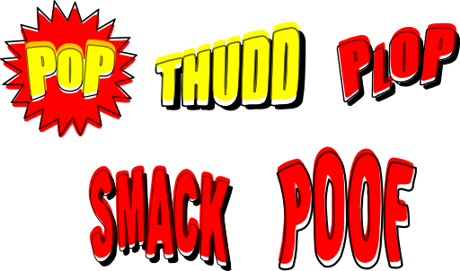 Vintage Comic Book Sunday Comics Sound Effects Clipart | i2Clipart ...
