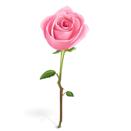 Rose stem clipart