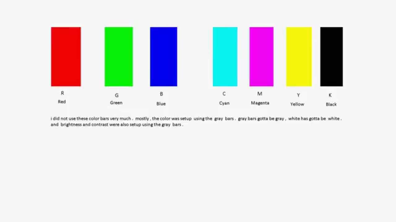 HDTV calibration - YouTube