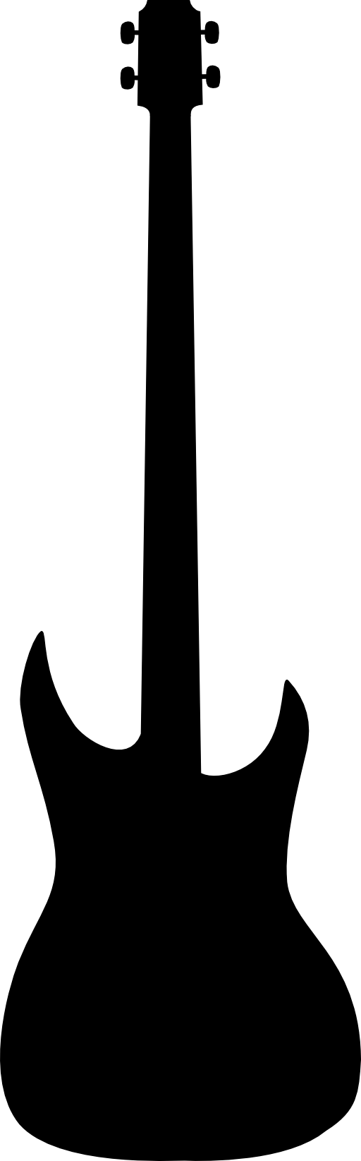 Guitar Silhouette Clipart