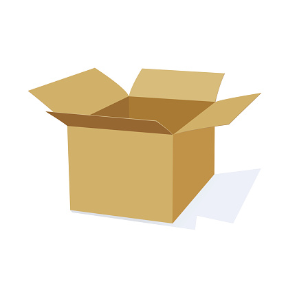 Cardboard Clip Art, Vector Images & Illustrations