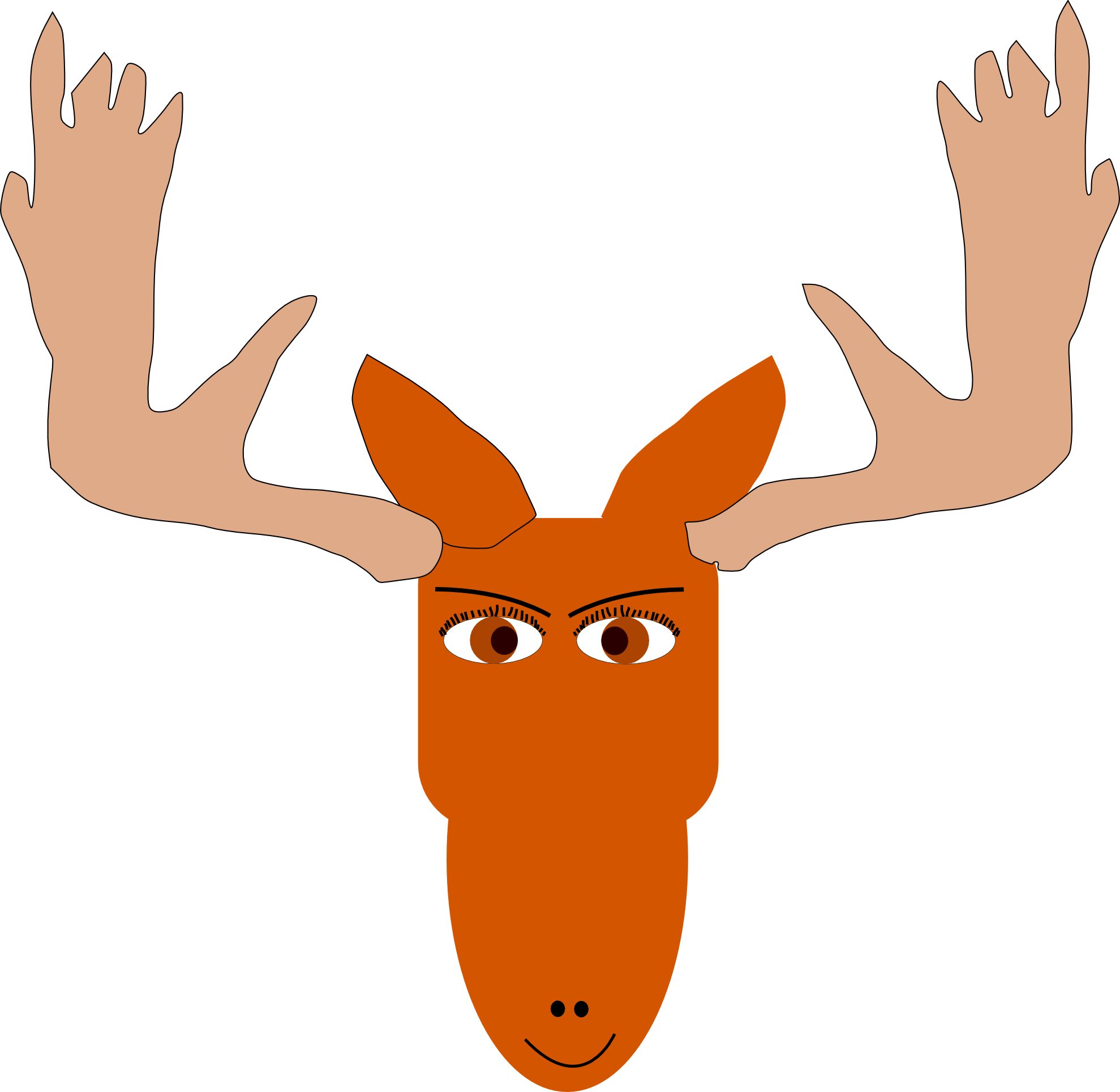 Christmas Moose Clipart | Free Download Clip Art | Free Clip Art ...