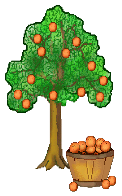 Orange Tree Clipart - Free Clipart Images