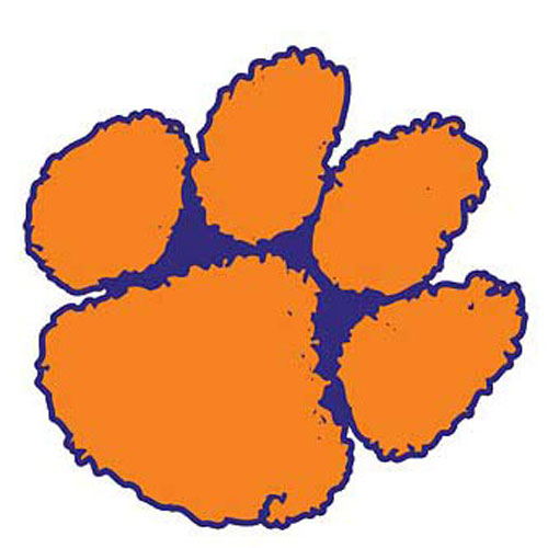 Clipart clemson tiger paw