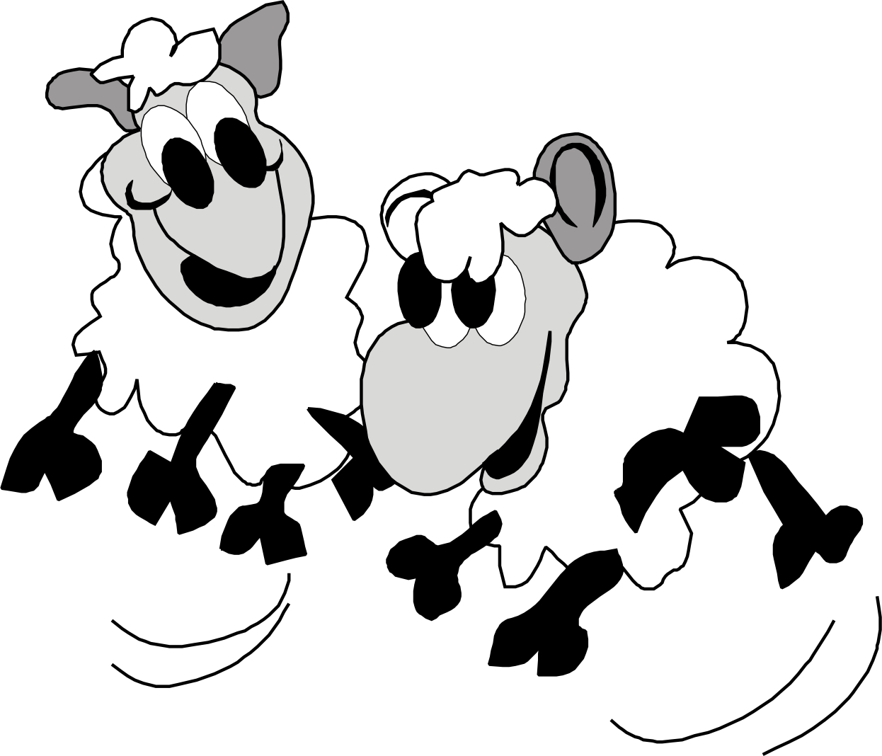 Cartoon Sheep