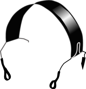 Headphone clip art - vector clip art online, royalty free & public ...