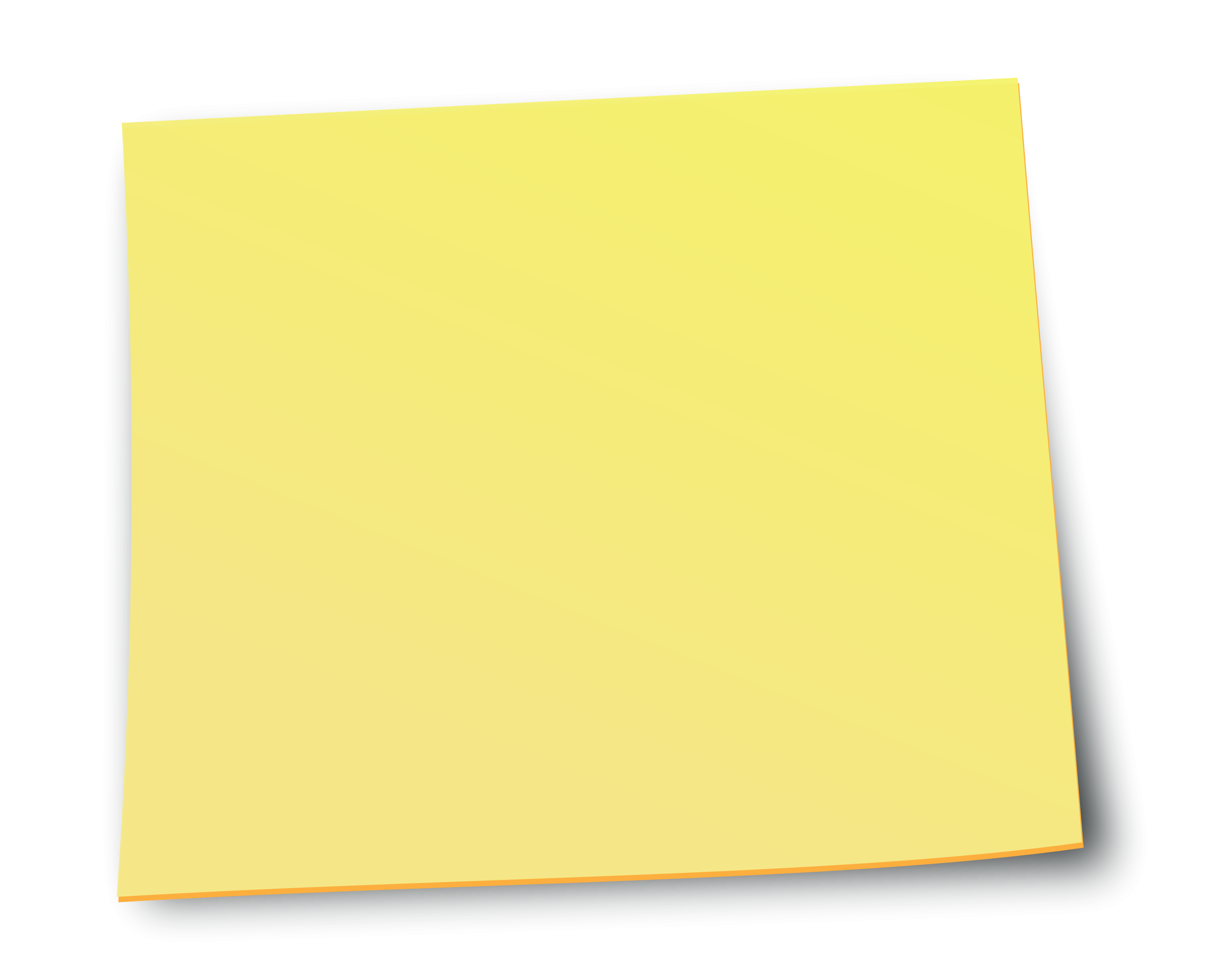 Clipart - Sticky note