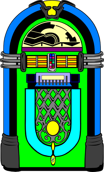 Jukebox clip art - vector clip art online, royalty free & public ...