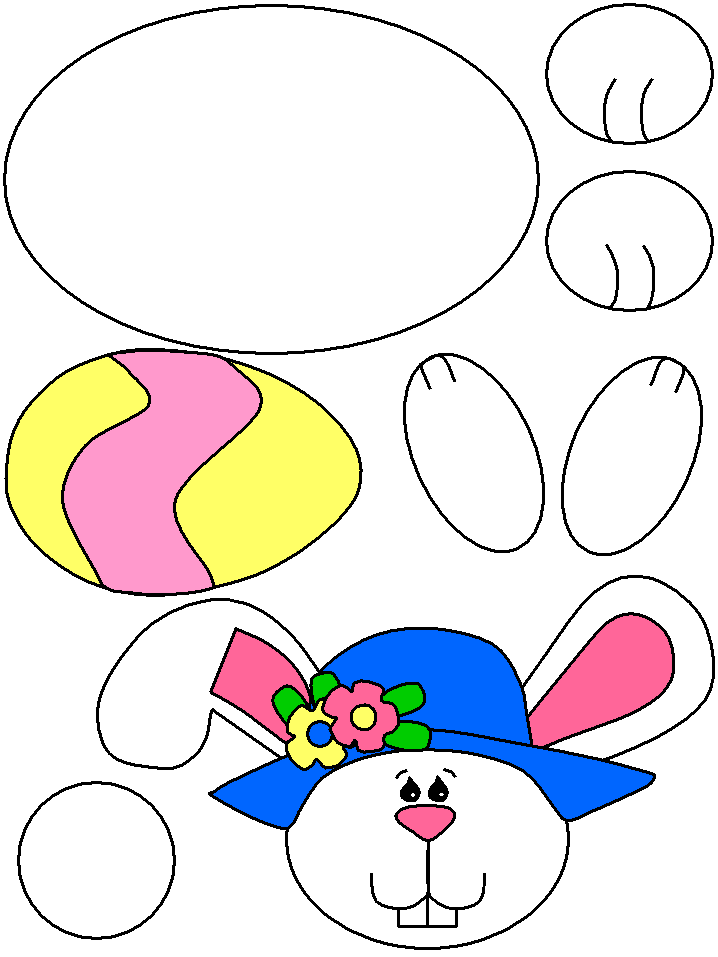 Crazy, Kooky, Crafts: Easter Bunny Wreath
