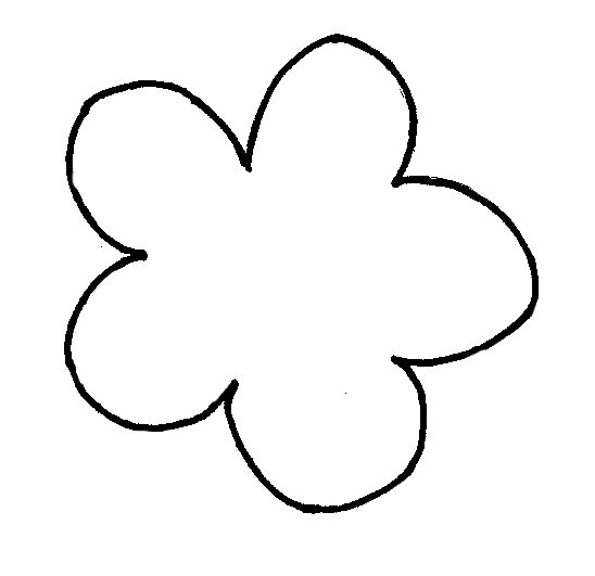 Blank Flower Template Free Printable - ClipArt Best