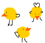 Easter Chick Thumbprints, free easter crafts for kids, kids easter ...