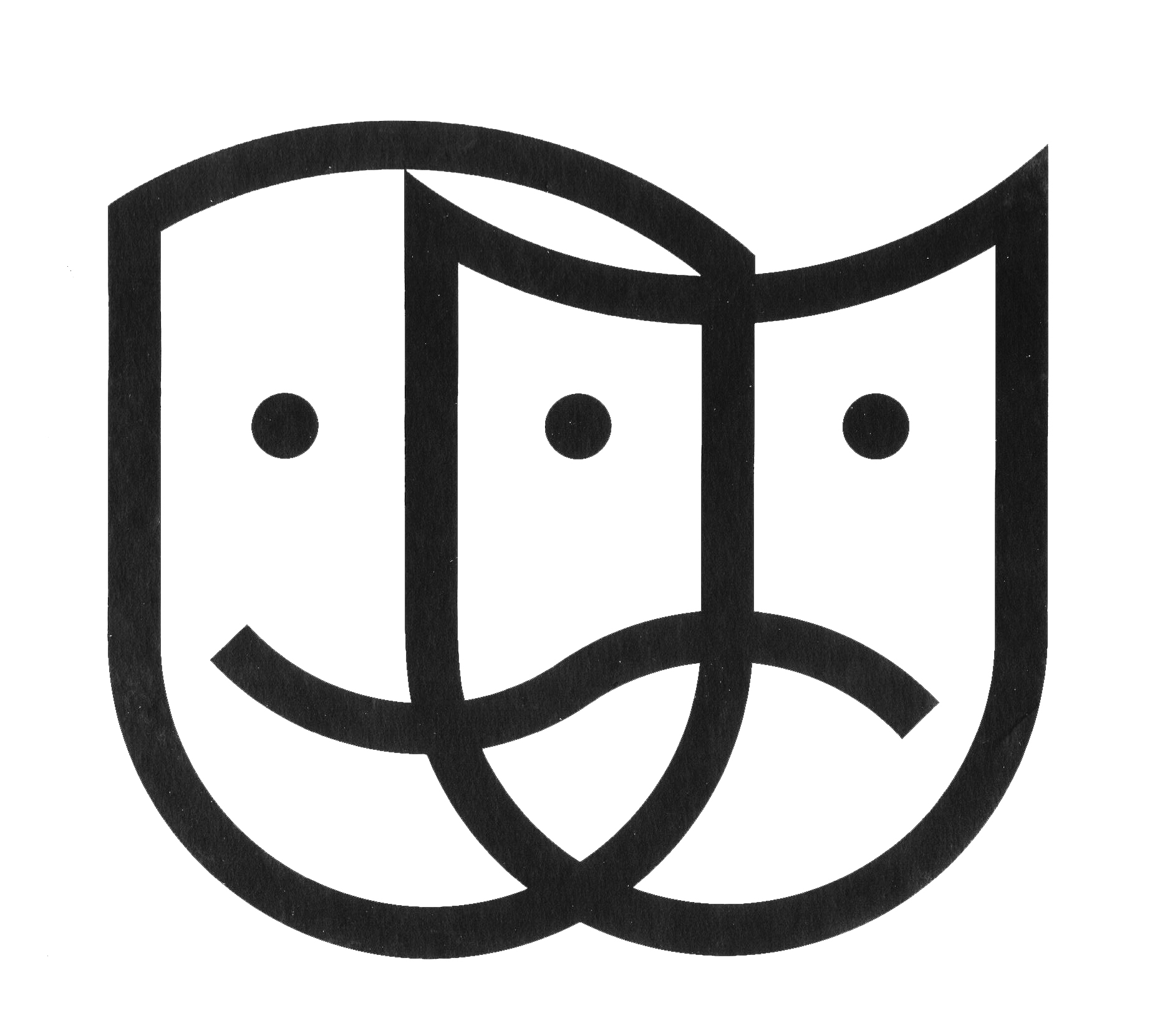 Theatre Masks Clip Art - Tumundografico