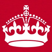 keep calm and carry on crown vector t-shirts & Shapes