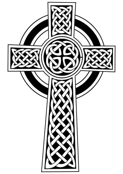 free celtic cross clipart