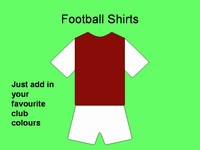 Football Shirts Template