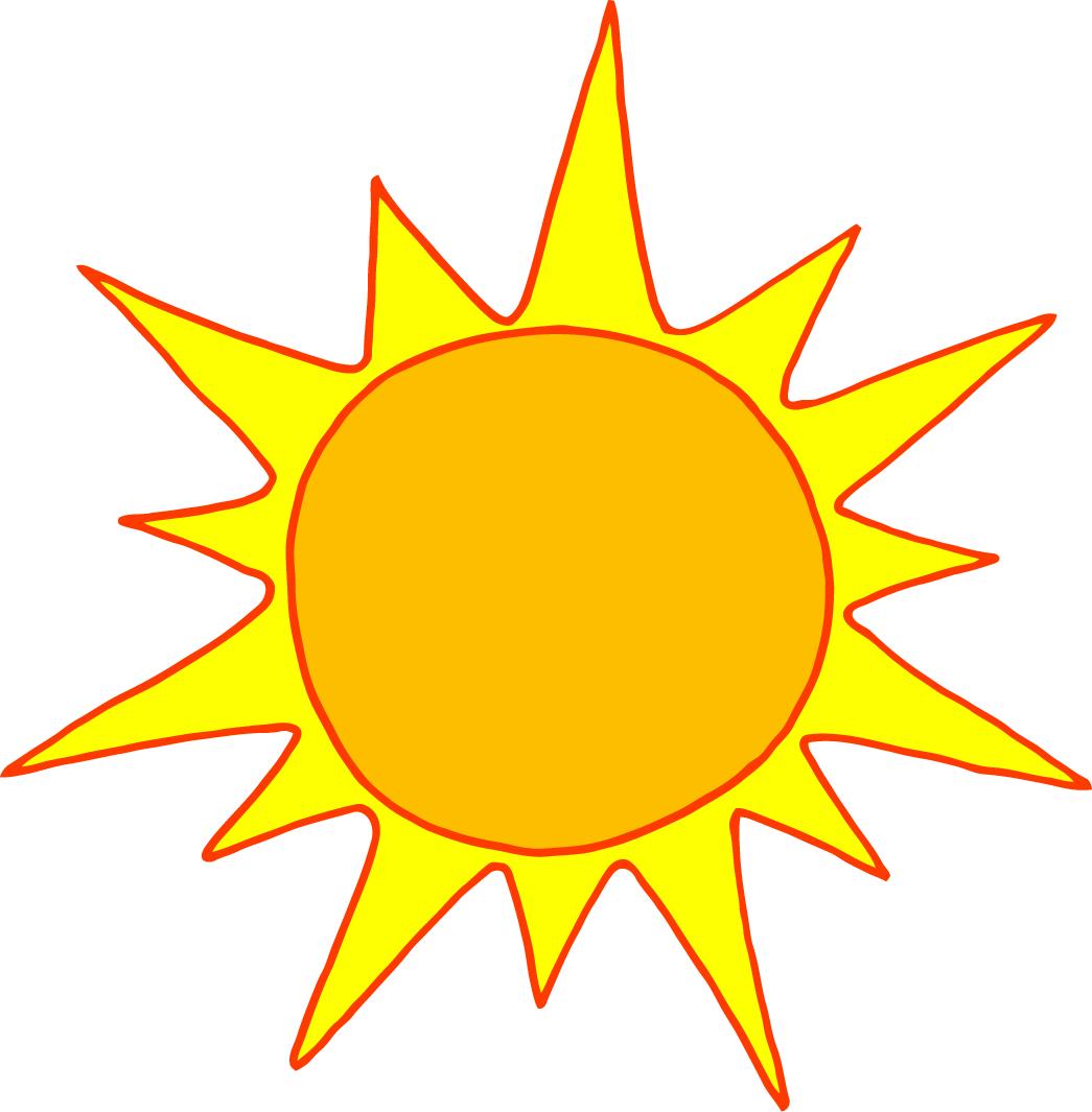 Hot Sun Cartoon - ClipArt Best