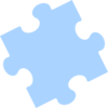 Piece Puzzle Outline - vector clip art online, royalty free ...