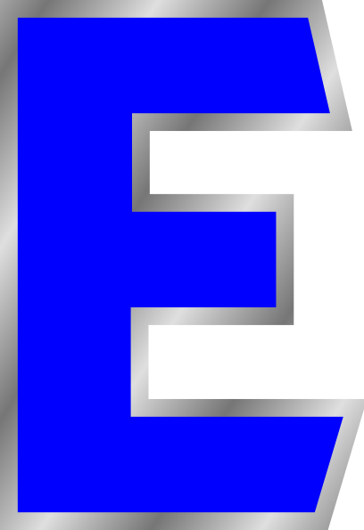 Letter E clip art - vector clip art online, royalty free & public .