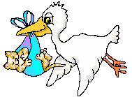 Stork Graphics and Animated Gifs