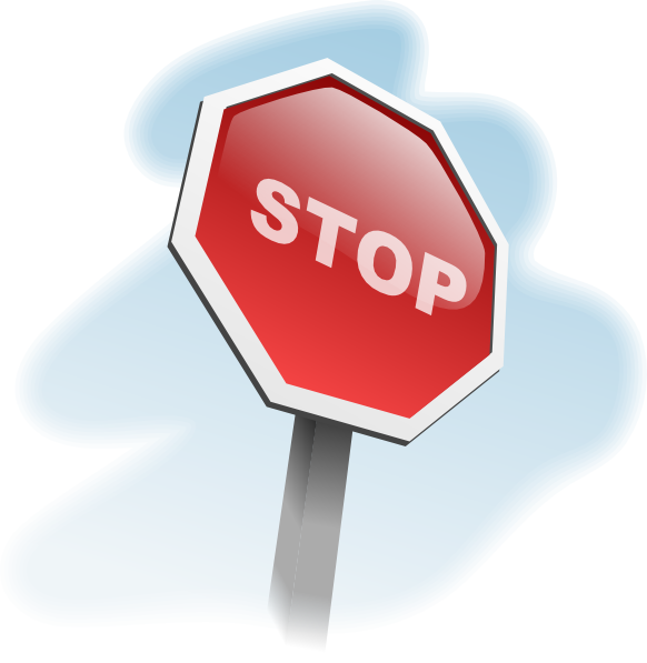 Stop clip art - vector clip art online, royalty free & public domain