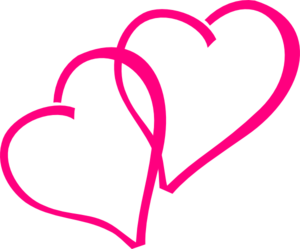 Clipart pink heart