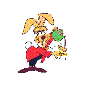 Alice in Wonderland clip art - Eight Paws Clipart - Polyvore