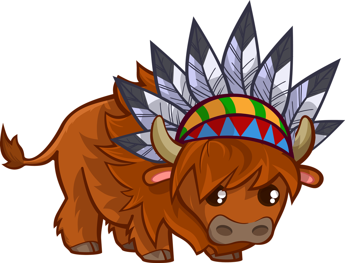 Free Cartoon Bison Clip Art