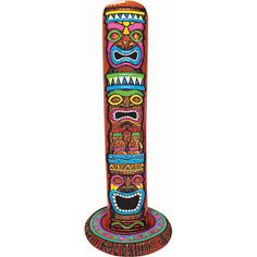 Tiki totem clip art