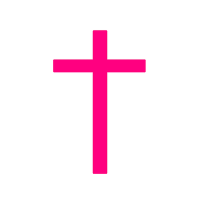 Pink Cross Clipart