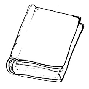 Closed Book Clipart Black And White - Free Clipart ...